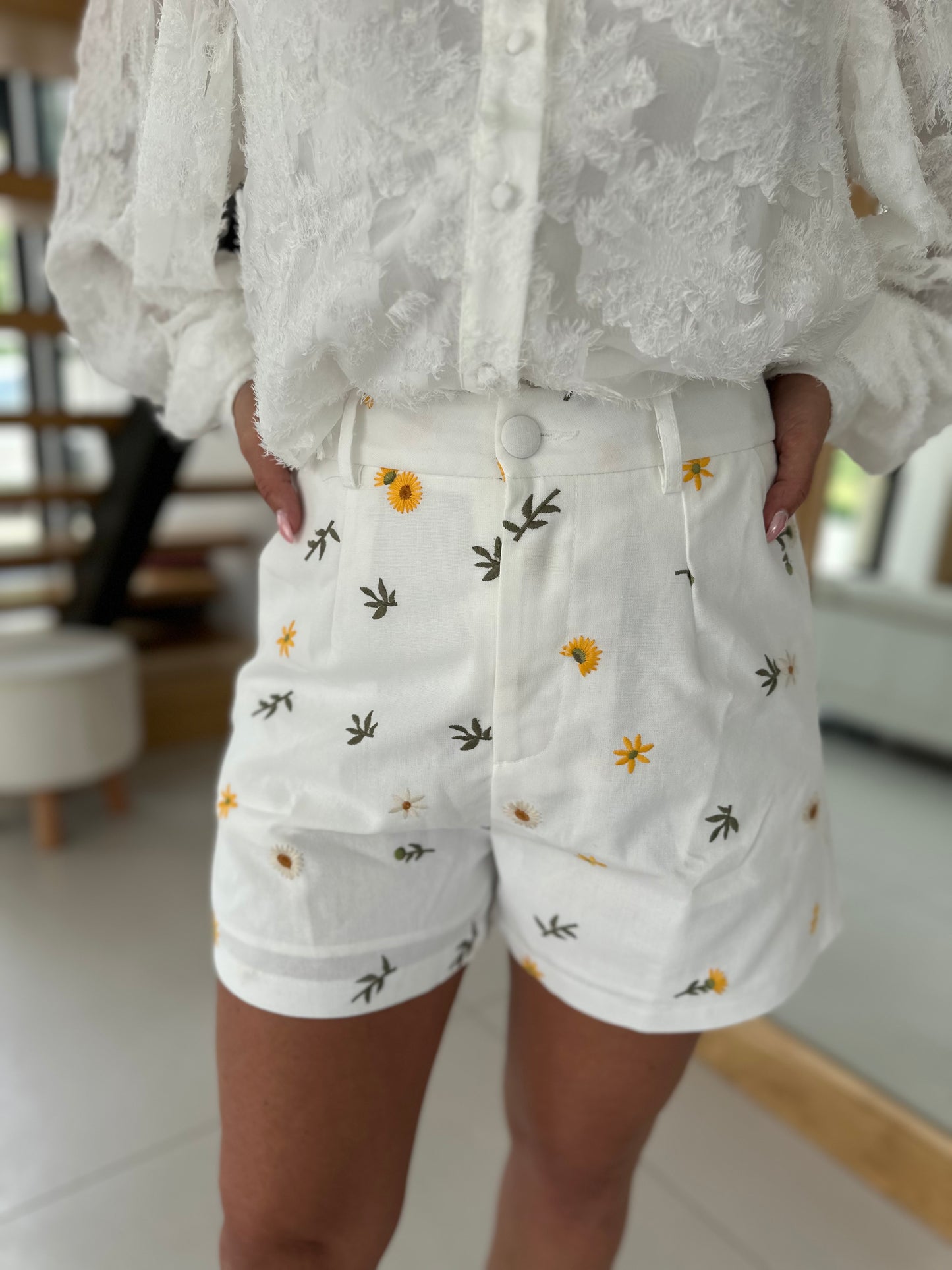 Short blanc Verano