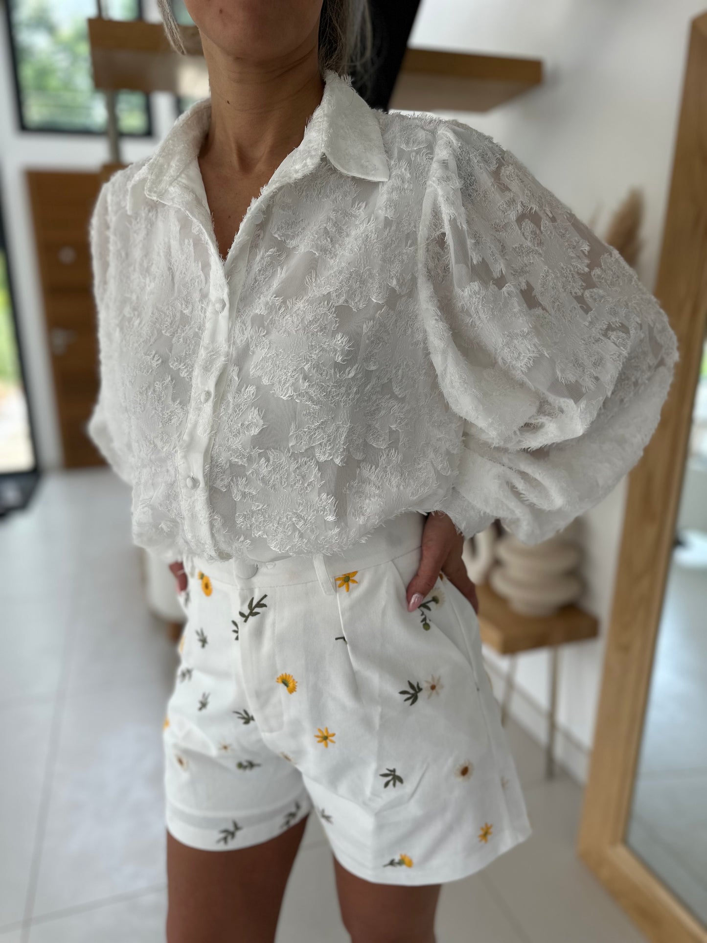 Short blanc Verano