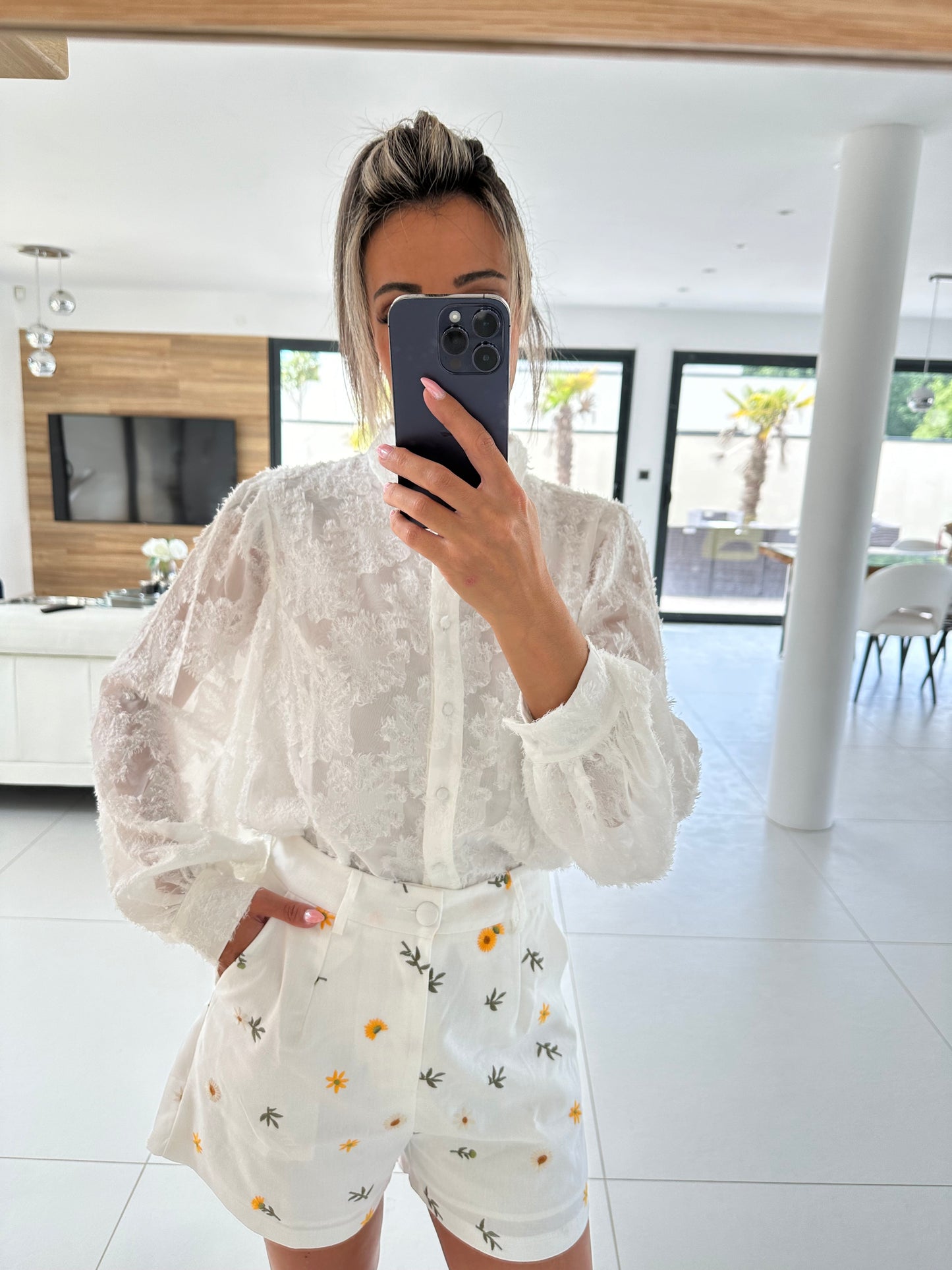 Short blanc Verano