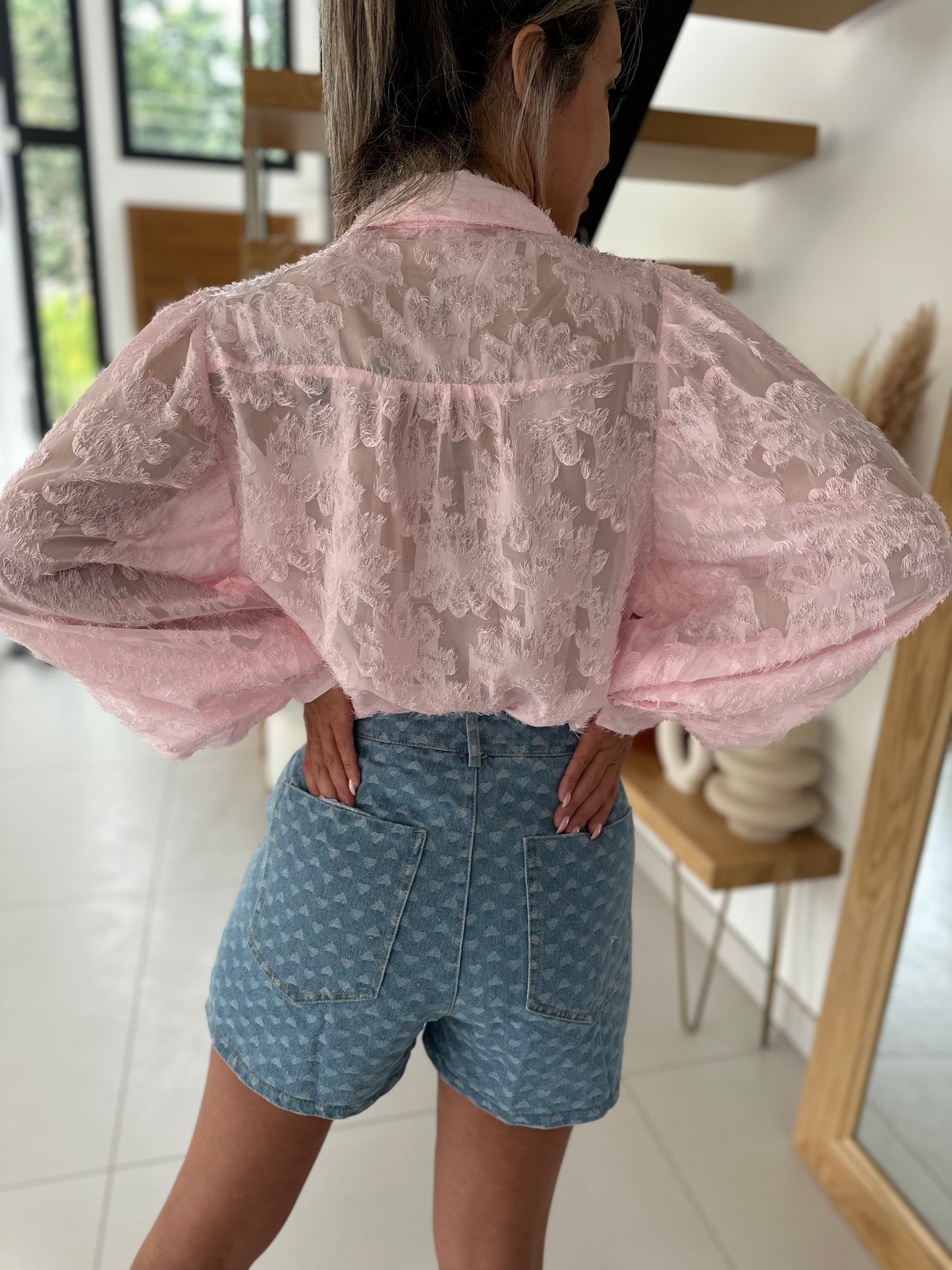 Jupe short en jean Billy